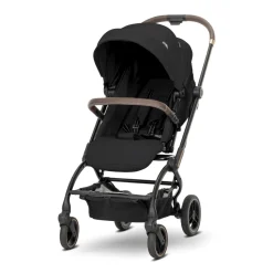 Poussette compacte makaya rotative 360° noir