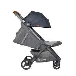 Poussette compacte metro+ deluxe gris bleu