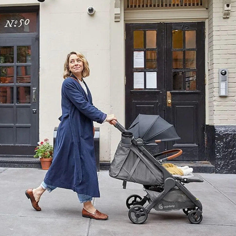 Poussette compacte metro+ deluxe gris bleu
