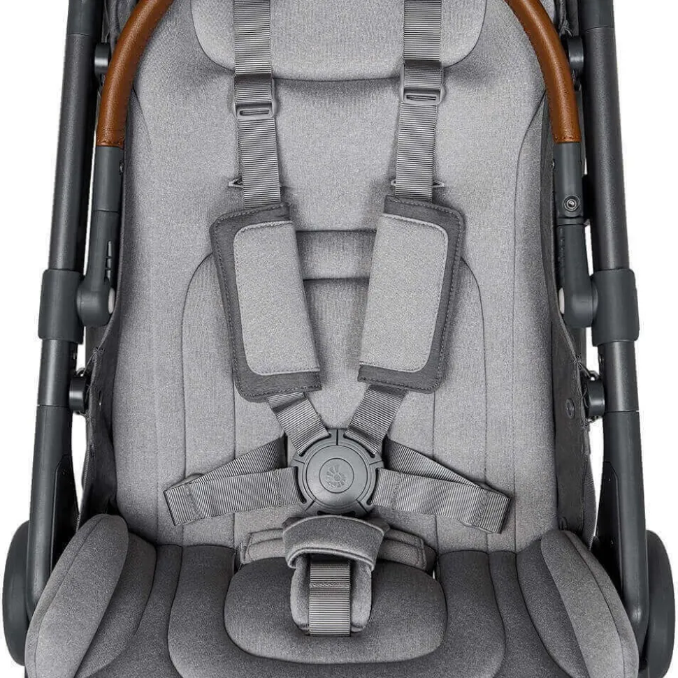 Poussette compacte metro+ deluxe gris bleu
