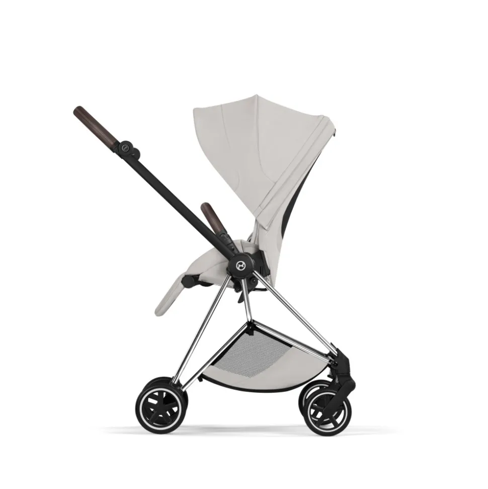 Poussette compacte mios 4 city grey châssis chrome