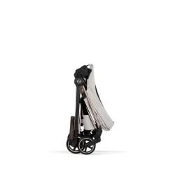 Poussette compacte mios 4 city grey châssis rosegold