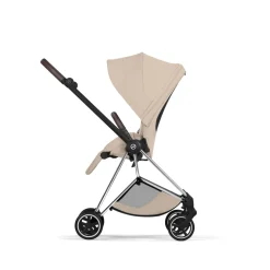 Poussette compacte mios 4 cozy beige châssis chrome