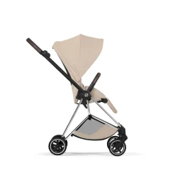 Poussette compacte mios 4 cozy beige châssis chrome