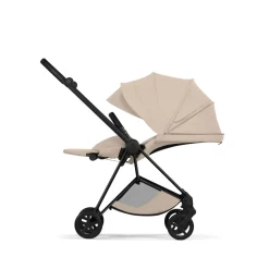 Poussette compacte mios 4 cozy beige châssis matt black