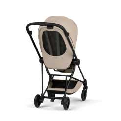 Poussette compacte mios 4 cozy beige châssis matt black