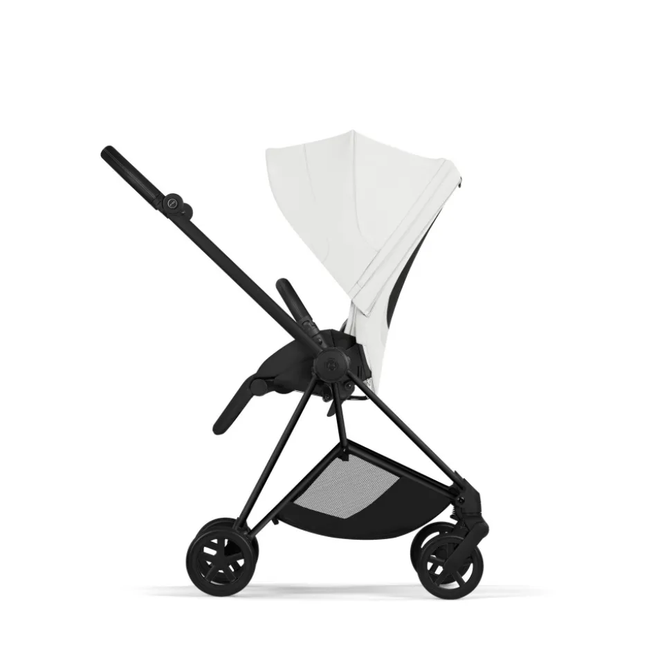 Poussette compacte mios 4 off white châssis matt black