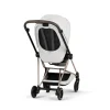 Poussette compacte mios 4 off white châssis rosegold