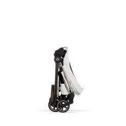 Poussette compacte mios 4 off white châssis rosegold
