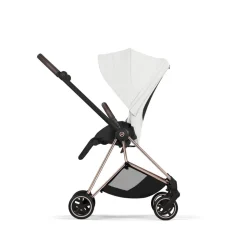 Poussette compacte mios 4 off white châssis rosegold