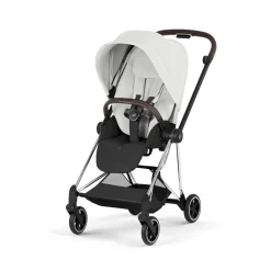 Poussette compacte mios 4 off white châssis chrome