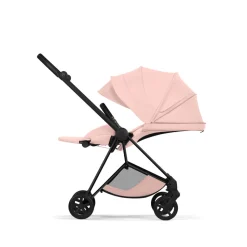 Poussette compacte mios 4 peach pink châssis matt black