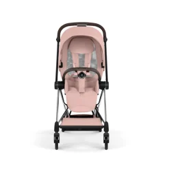 Poussette compacte mios 4 peach pink châssis chrome