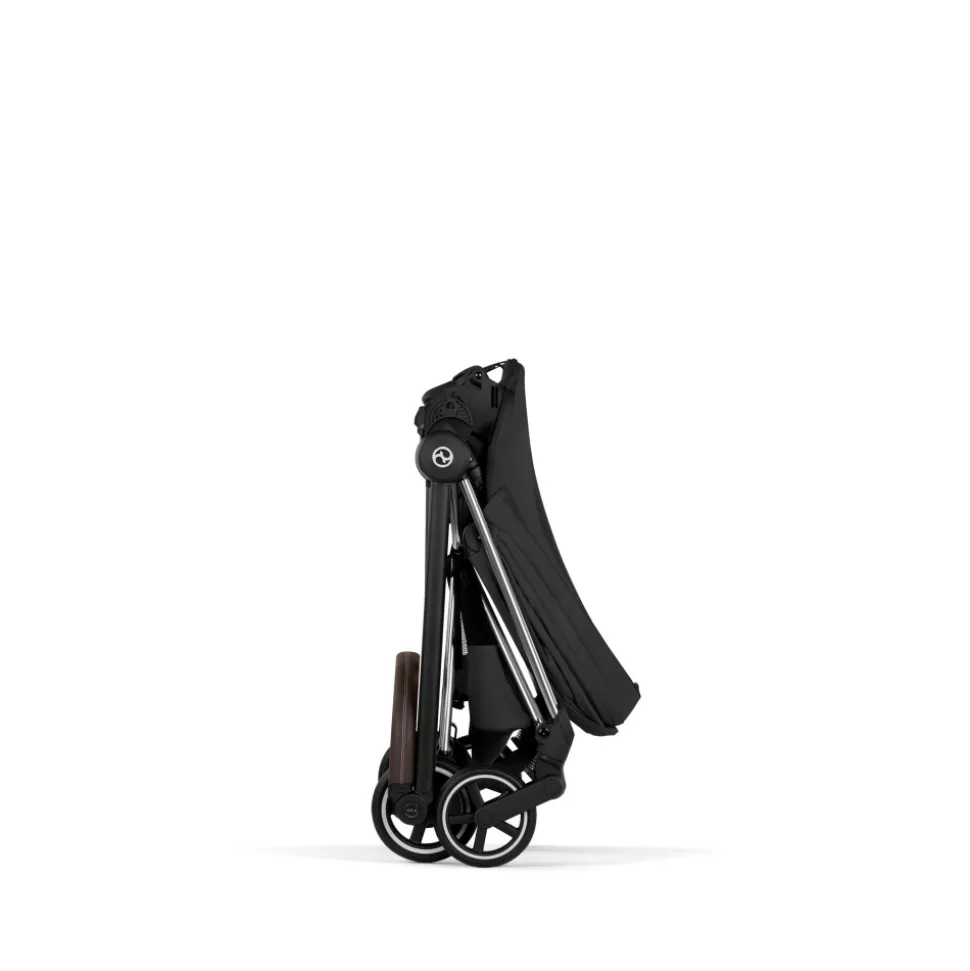 Poussette compacte mios 4 sepia black châssis chrome
