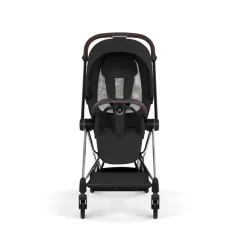 Poussette compacte mios 4 sepia black châssis chrome