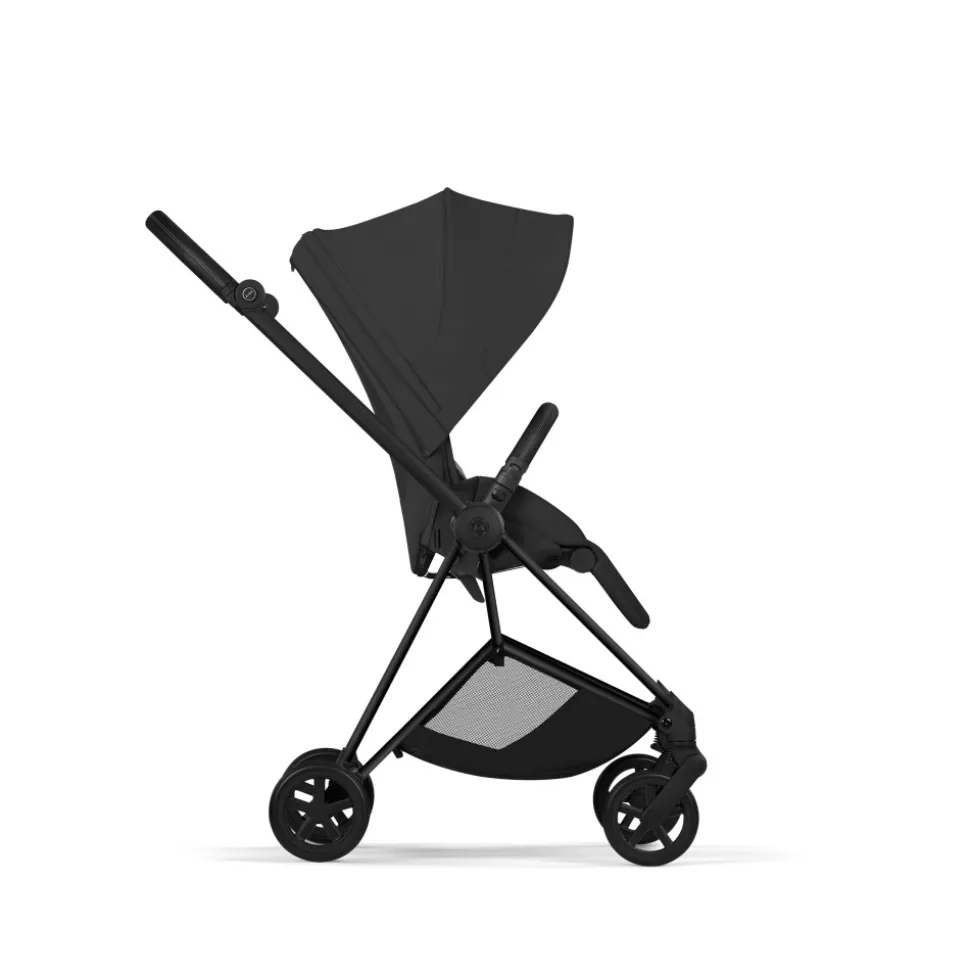 Poussette compacte mios 4 sepia black châssis matt black