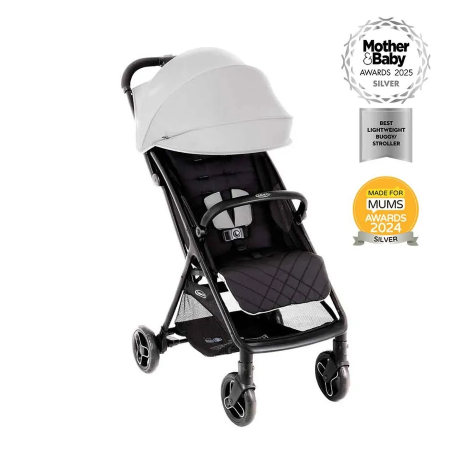 Poussette compacte myavo stepple gray