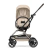 Poussette compacte pivotante eezy s twist+ 2 almond beige