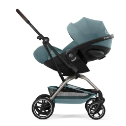 Poussette compacte pivotante eezy s twist+ 2 stormy blue