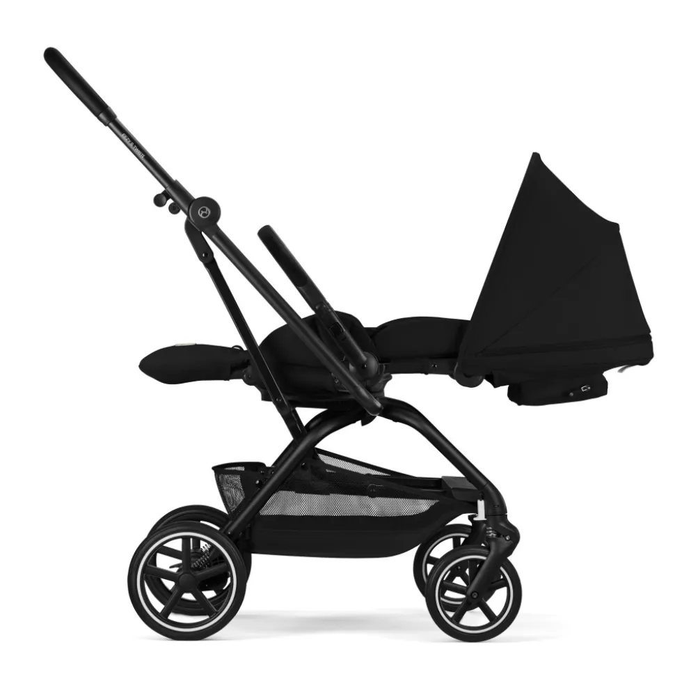 Poussette compacte pivotante eezy s twist+ 2 magic black