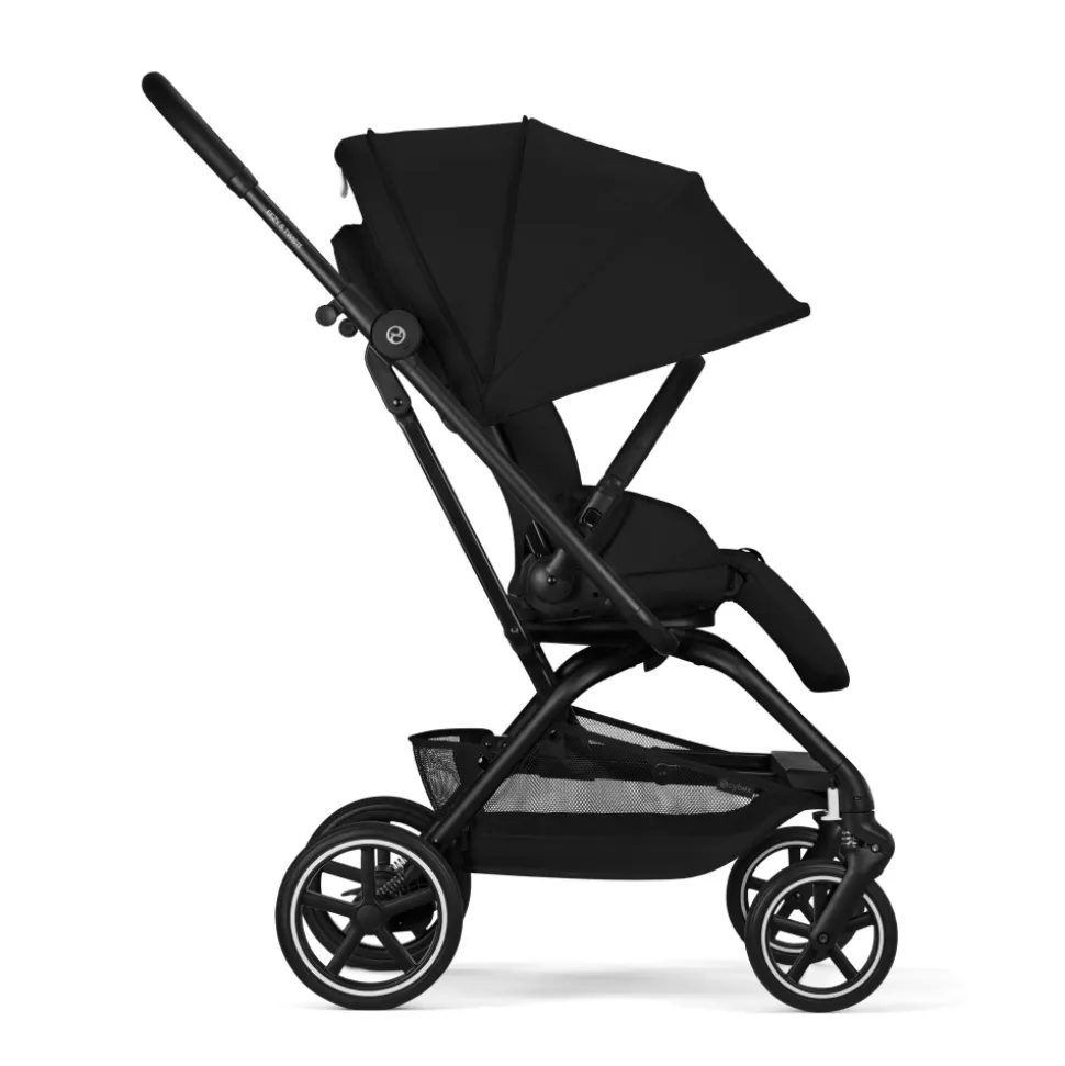 Poussette compacte pivotante eezy s twist+ 2 magic black
