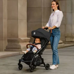 Poussette compacte stroll-lite noir