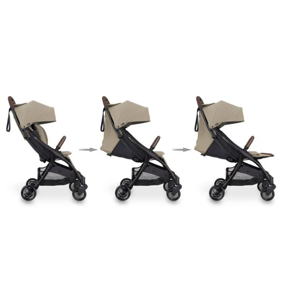 Poussette compacte stroll-lite taupe