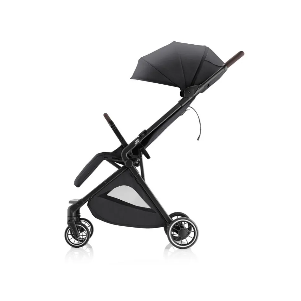 Poussette compacte tira carbon black