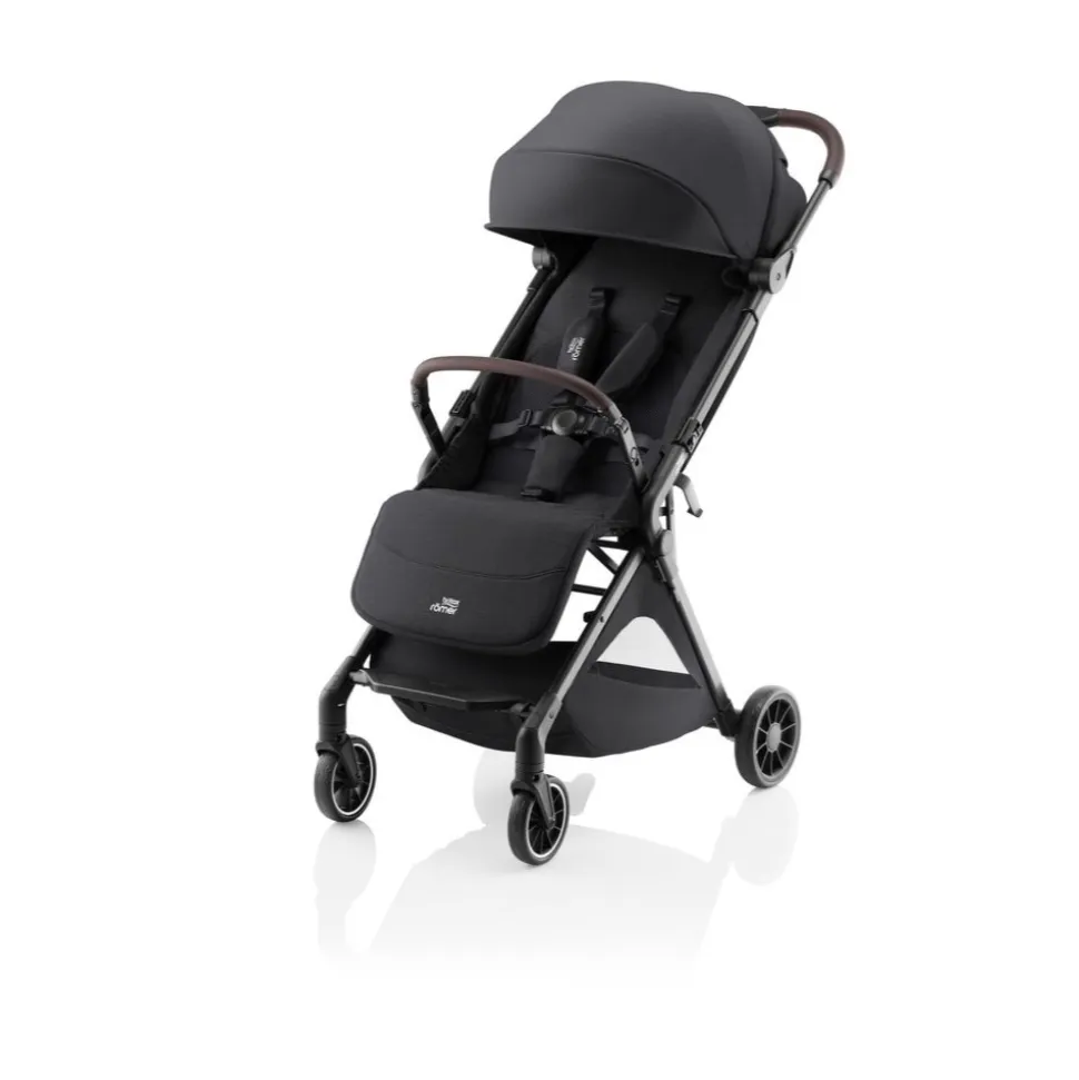 Poussette compacte tira carbon black