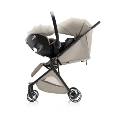 Poussette compacte tira teak