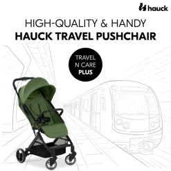 Poussette compacte travel n care plus green