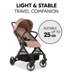 Poussette compacte travel n care plus hazelnut