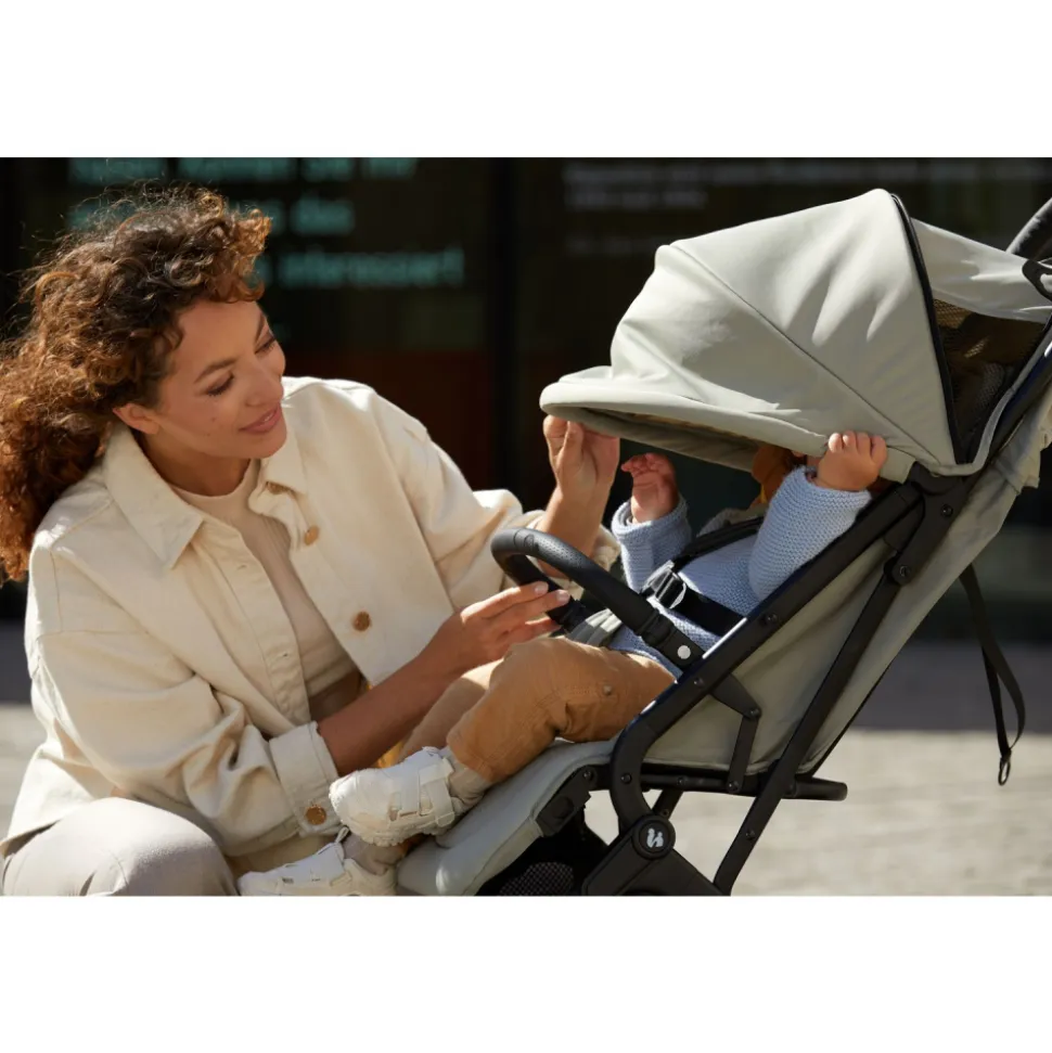 Poussette compacte travel n care plus hazelnut