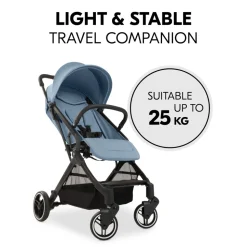 Poussette compacte travel n care plus dusty blue