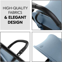 Poussette compacte travel n care plus dusty blue