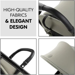 Poussette compacte travel n care plus olive green