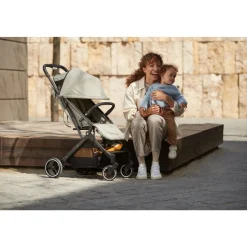 Poussette compacte travel n care plus olive green