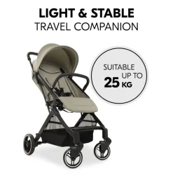 Poussette compacte travel n care plus olive green