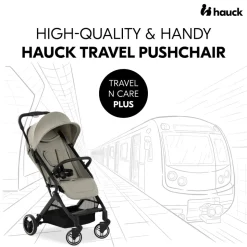 Poussette compacte travel n care plus olive green