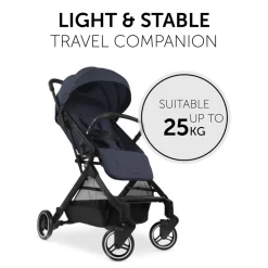 Poussette compacte travel n care navy blue