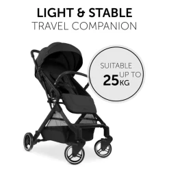 Poussette compacte travel n care black