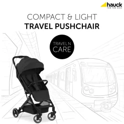 Poussette compacte travel n care black