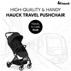 Poussette compacte travel n care plus black