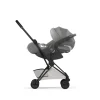Poussette compacte voyage coya 2 style châssis matt black city grey