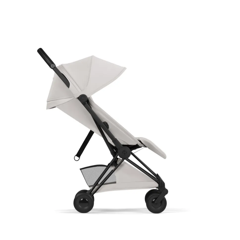 Poussette compacte voyage coya 2 style châssis matt black city grey