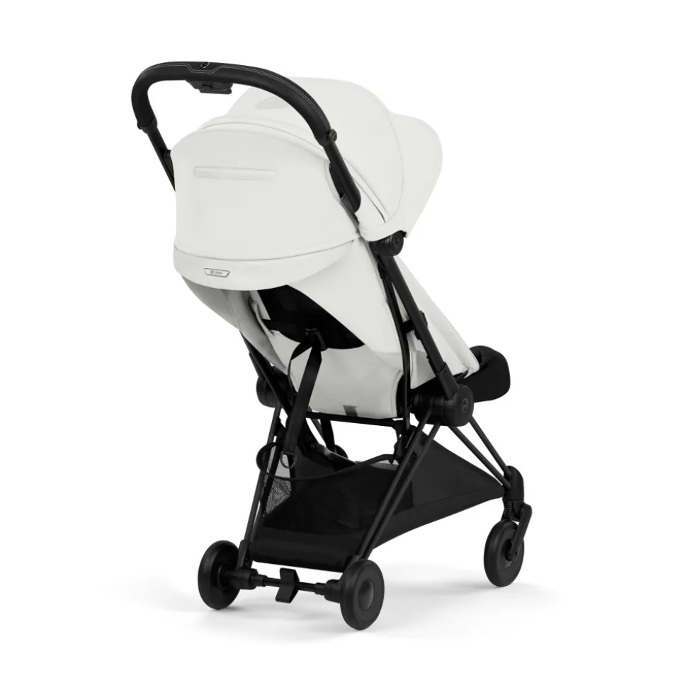 Poussette compacte voyage coya 2 style châssis matt black off white
