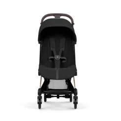 Poussette compacte voyage coya 2 style châssis rosegold sepia black