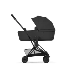 Poussette compacte voyage coya 2 confort châssis matt black sepia black