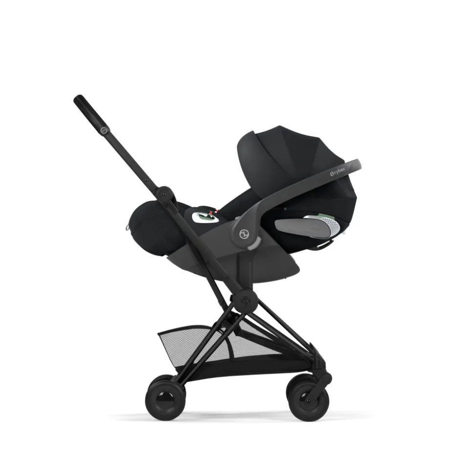 Poussette compacte voyage coya 2 confort châssis matt black sepia black