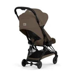 Poussette compacte voyage coya 2 confort châssis matt black coconut brown